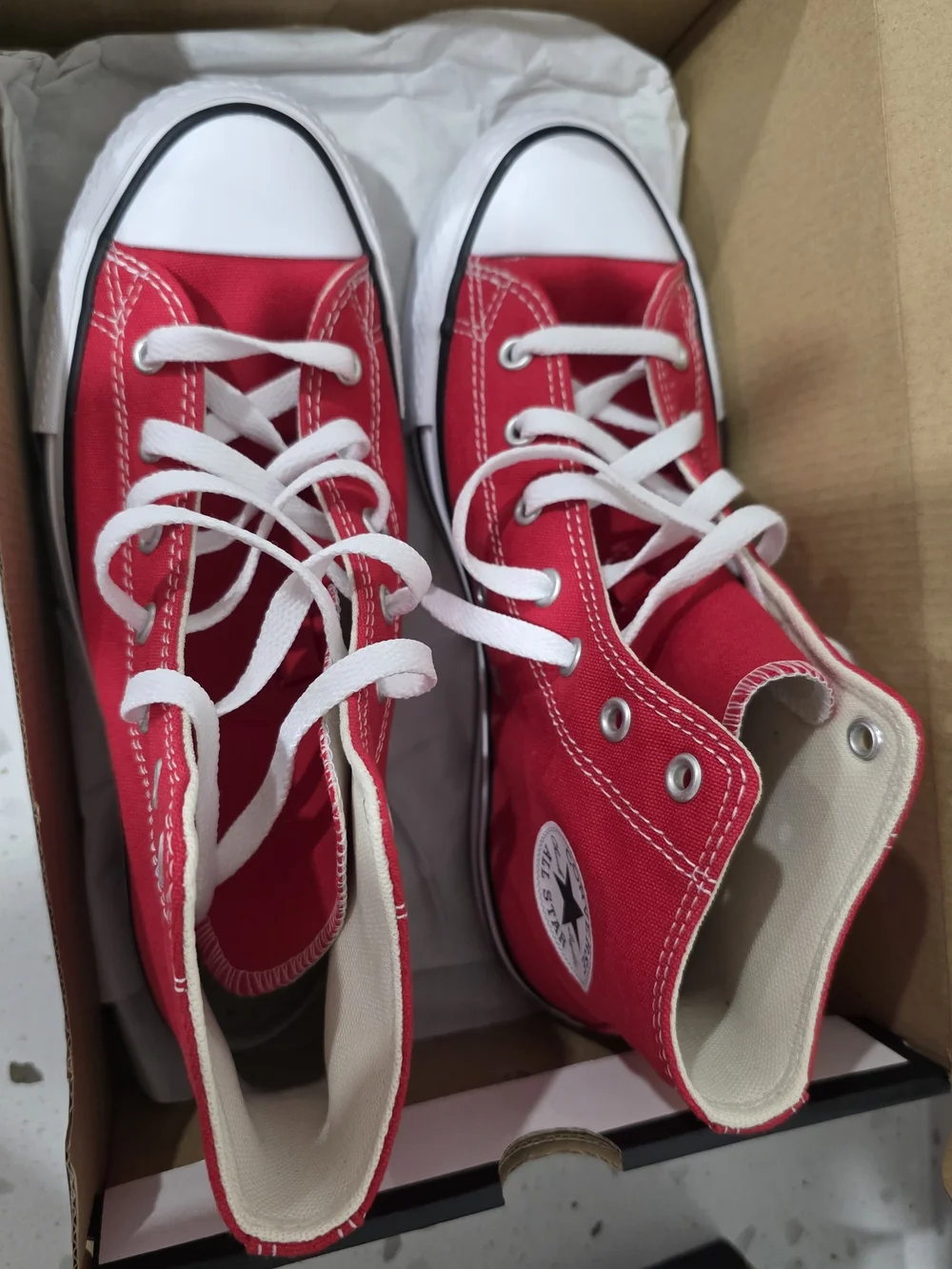 Converse Kids' Chuck Taylor All Star High Top Sneakers - Red